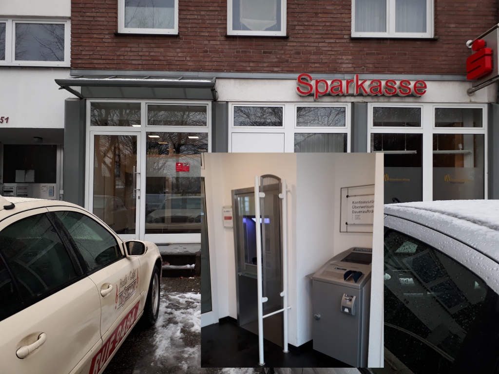 Sparkasse Geldautomat Ahaus, Arnoldstraße