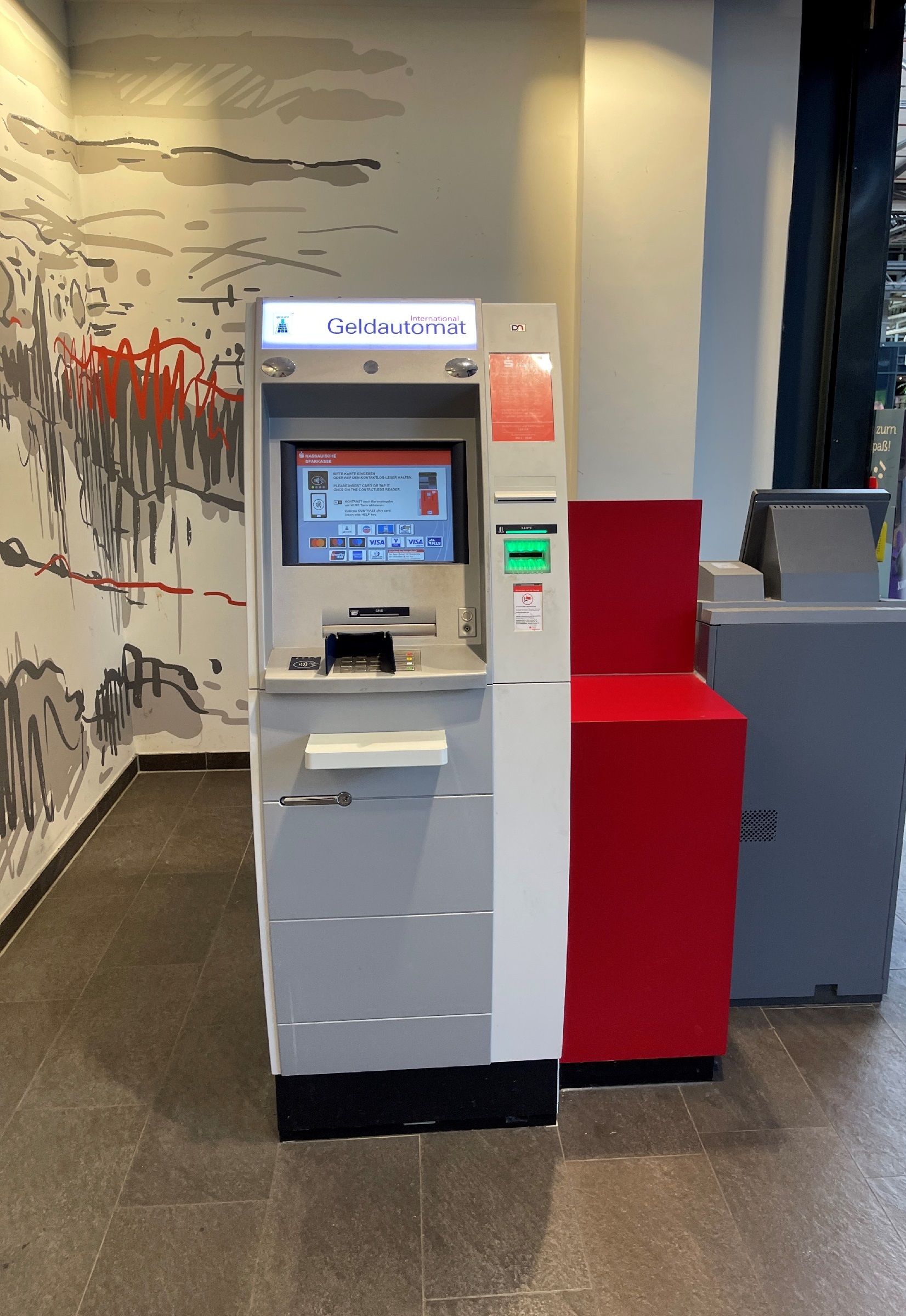 Sparkasse Geldautomat Limburg, Werkstadt