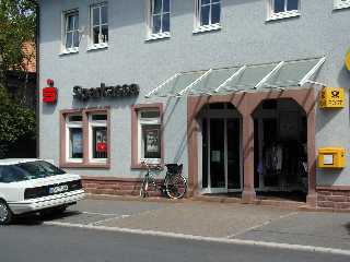 Sparkasse Geldautomat Lohrbach