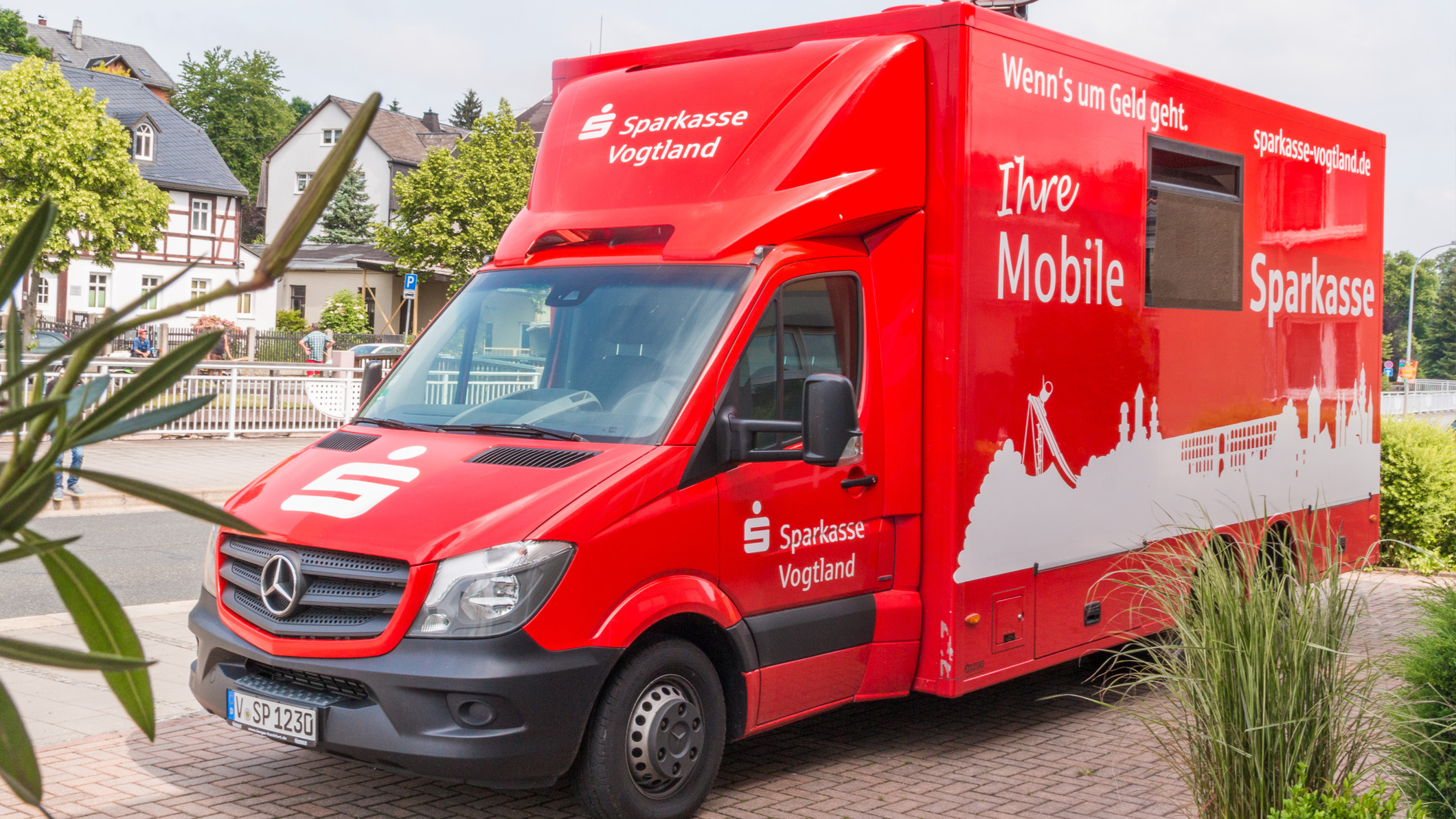 Foto der Filiale Mobile Sparkasse Erlbach 