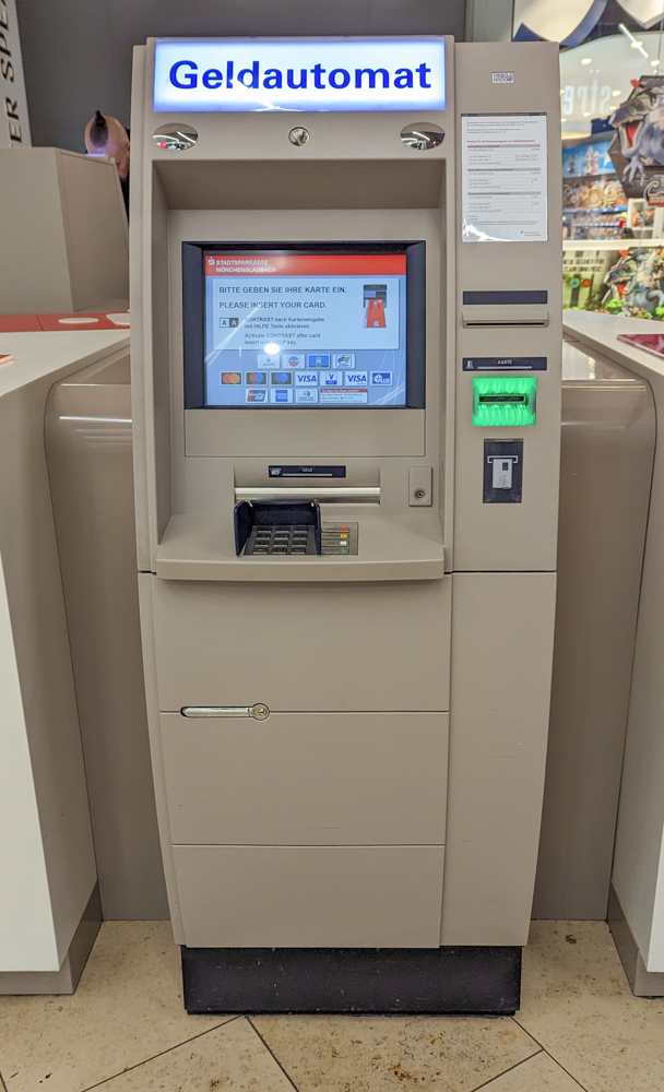 Sparkasse Geldautomat Minto
