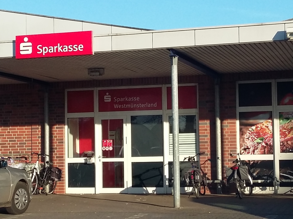Sparkasse Geldautomat Epe, Feldkamp