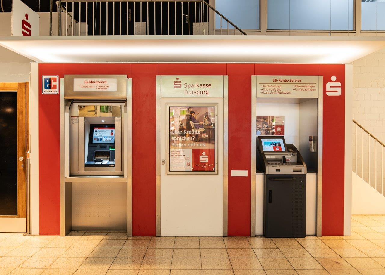 Sparkasse SB-Stelle EDEKA-Markt im EKZ Rheinhausen