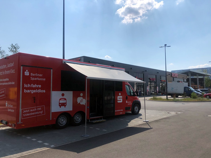 Foto der Filiale mobile Sparkasse Einkaufscenter Allee der Kosmonauten