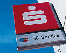 Sparkasse Geldautomat BahnhofsCarré