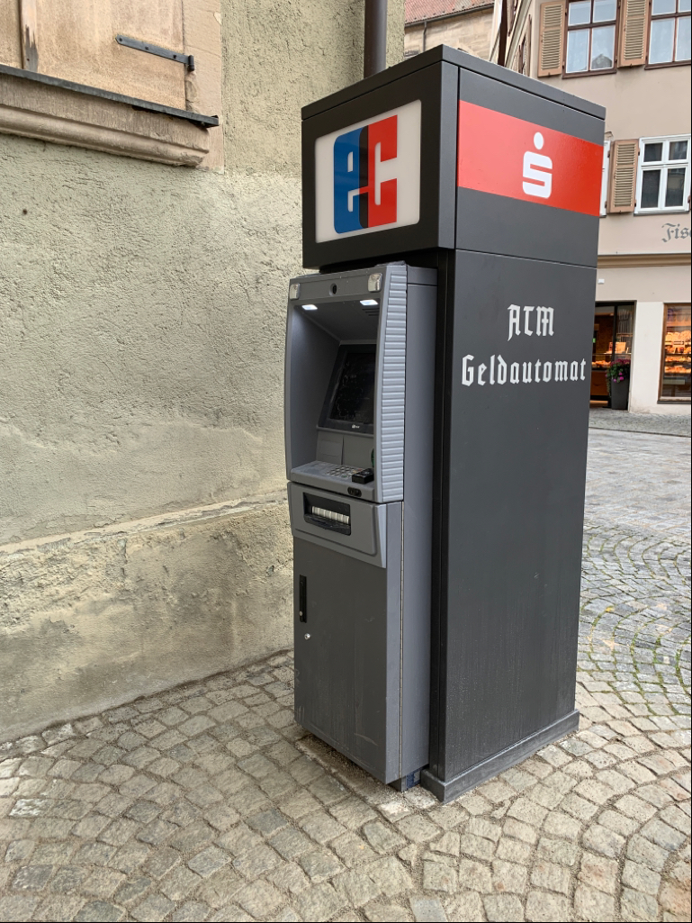 Sparkasse Geldautomat Dinkelsbühl-Ledermarkt