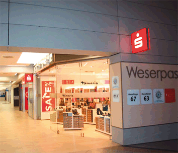 Sparkasse SB-Standort Weserpassage