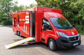 Sparkasse Sparkassenmobil Haltestelle Urdenbach