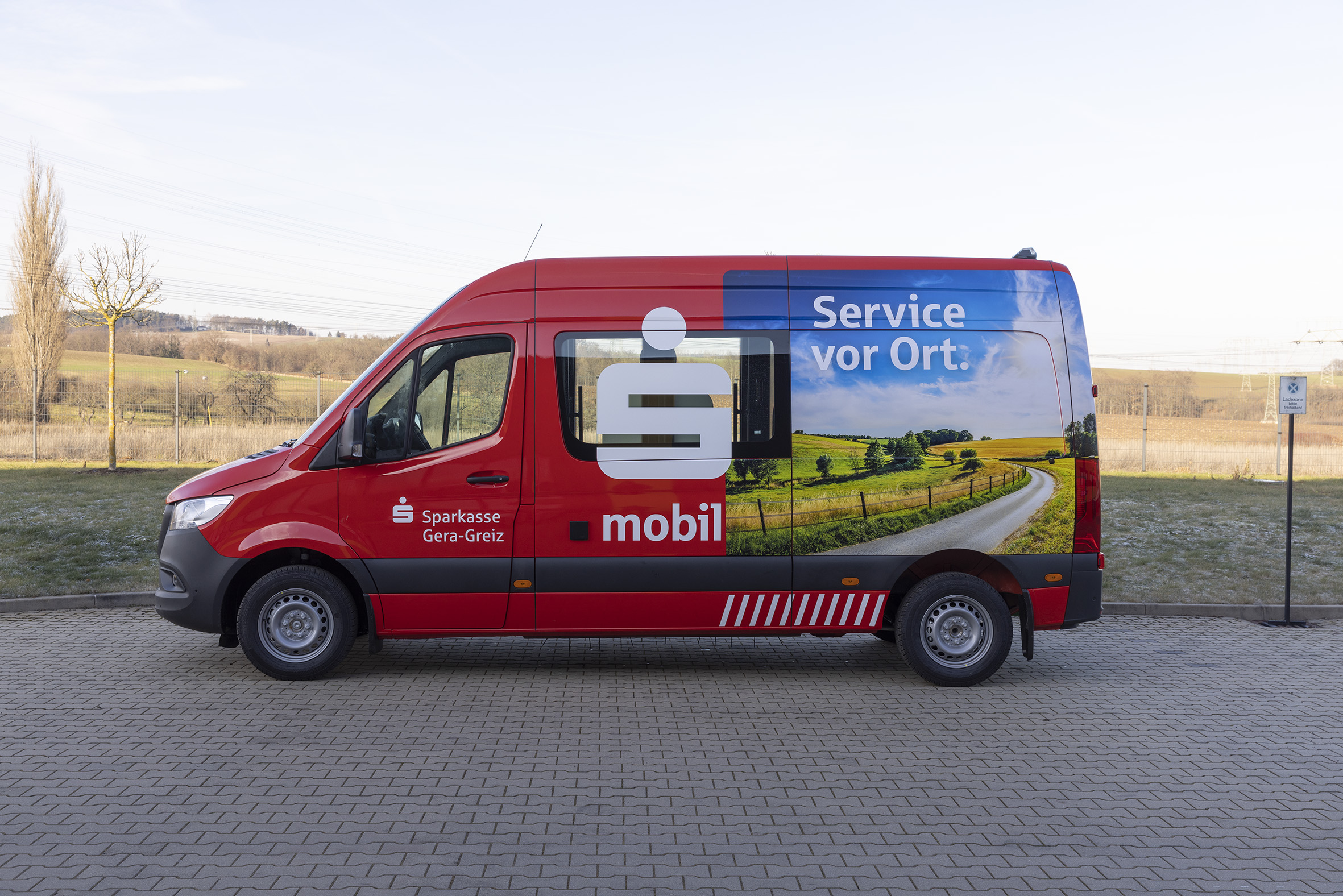 Foto der Filiale Sparkassen Service-Mobil MOBIL-TREFF Pöllwitz