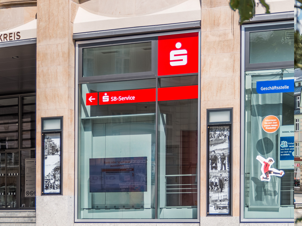 Sparkasse Geldautomat Landratsamt