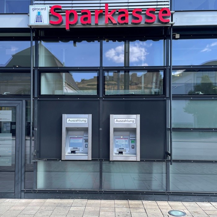 Sparkasse Geldautomat Bahnhofplatz