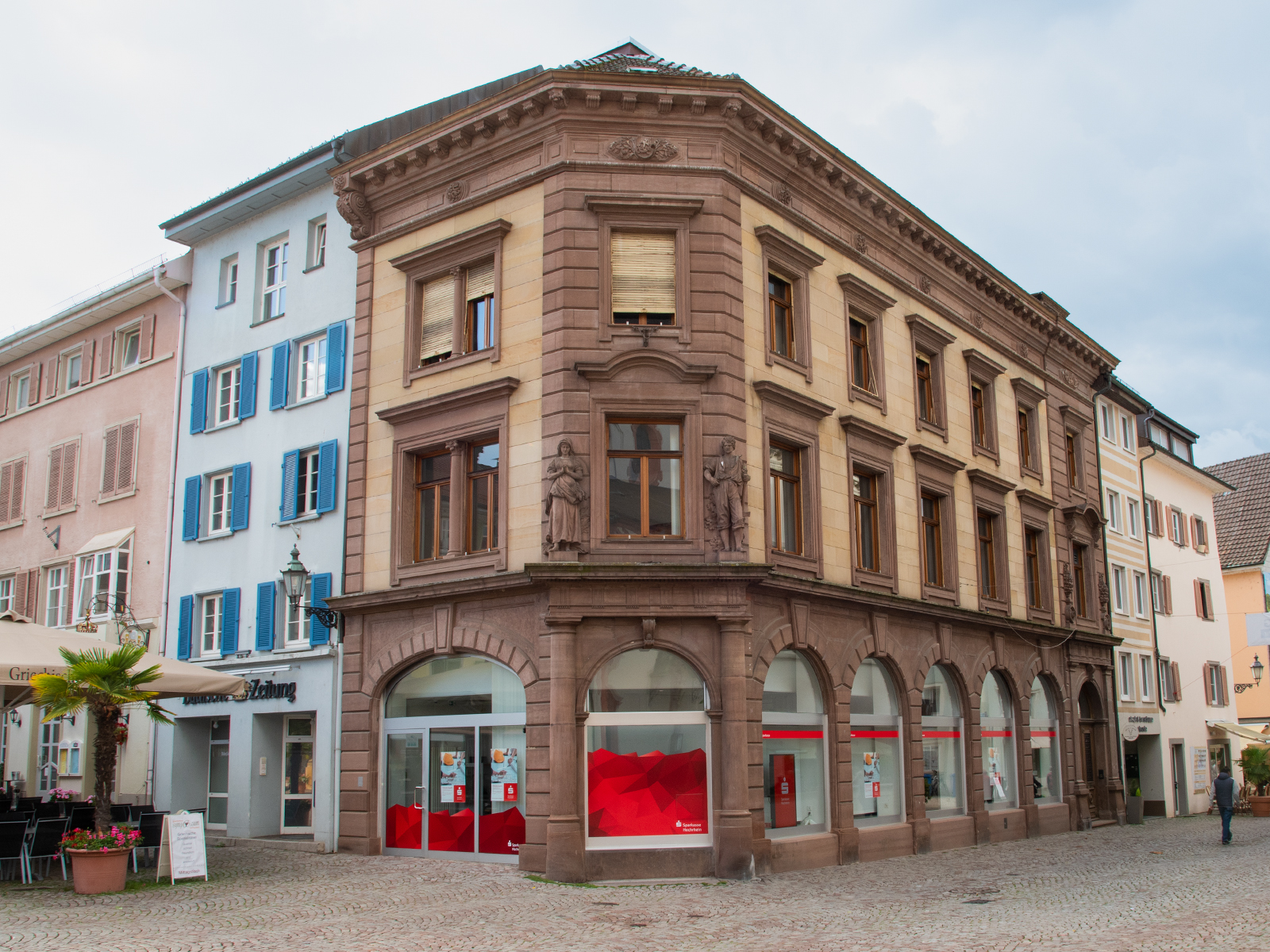 Foto der Filiale SparkassenCenter Bad Säckingen (Interimsfiliale)