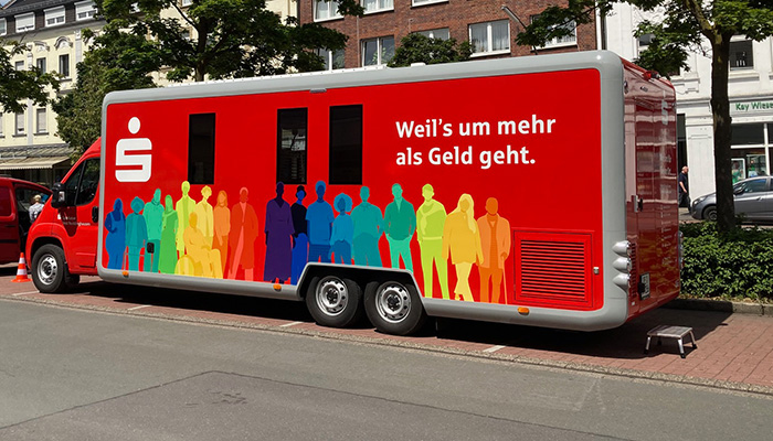 Foto der Filiale Mobile Geschäftsstelle Waltrop Ost