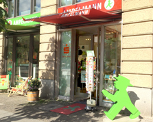 Geldautomat Berliner Sparkasse Gendarmenmarkt Ampelmann