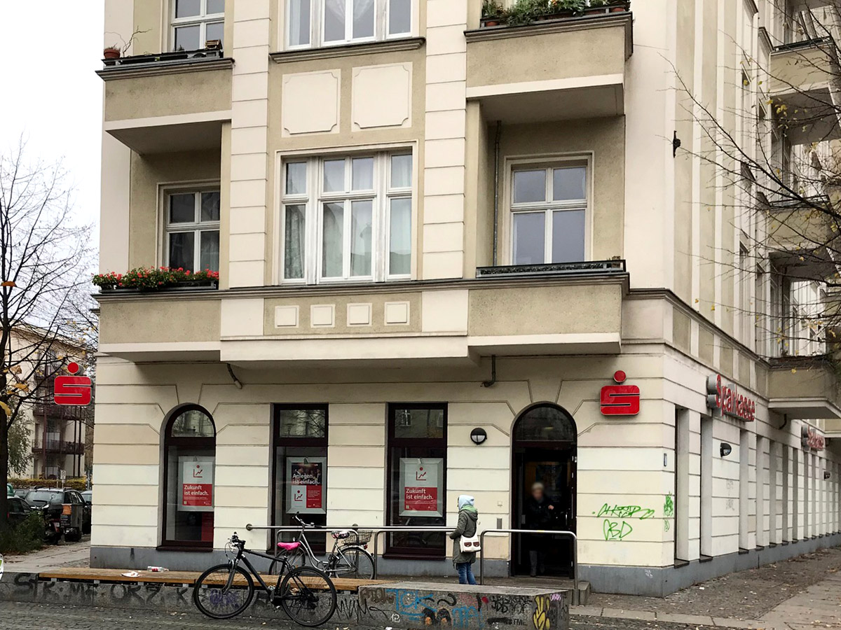 Sparkasse Geldautomat Boxhagener Straße