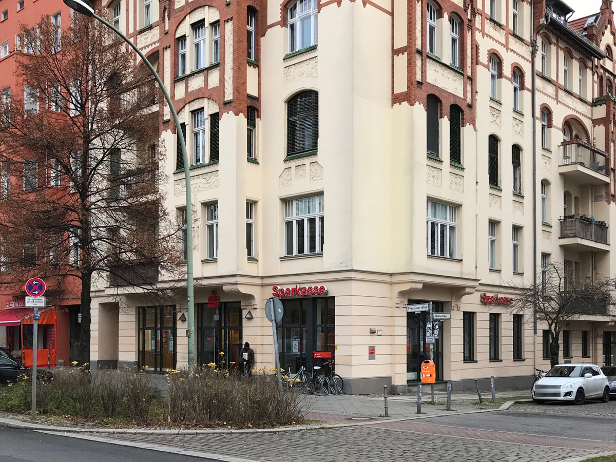 Sparkasse Geldautomat Prenzlauer Allee