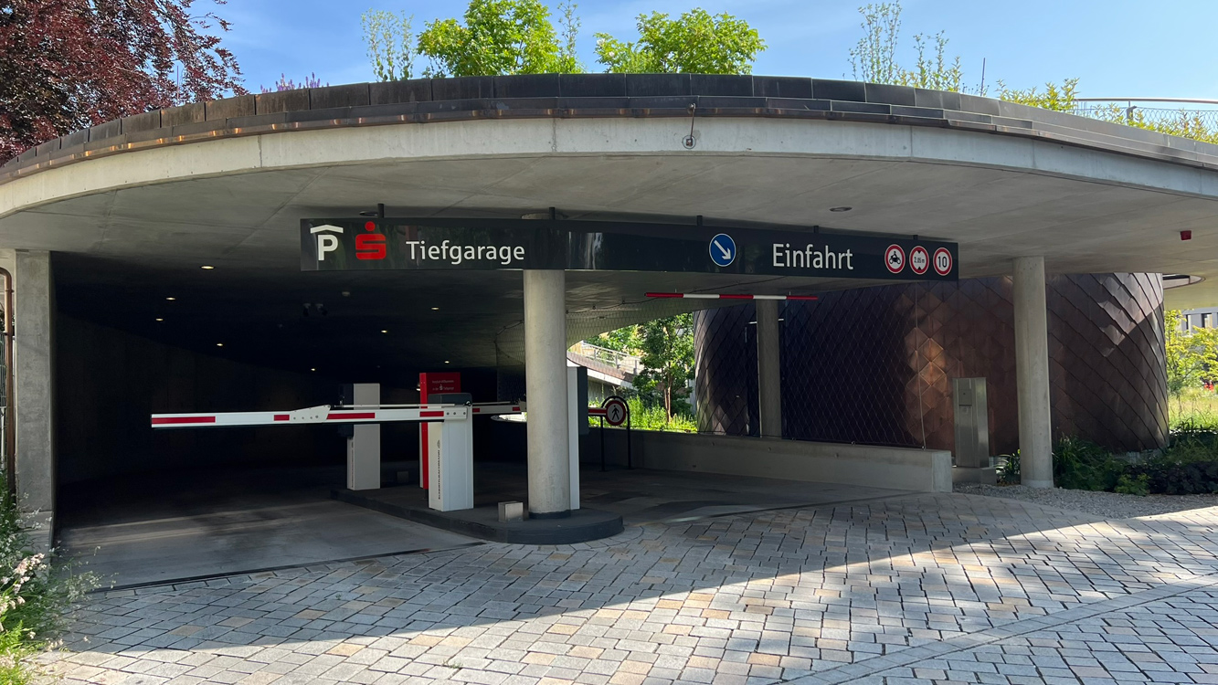 Foto der Filiale Parkhaus Kempten - Sparkassen-Tiefgarage 