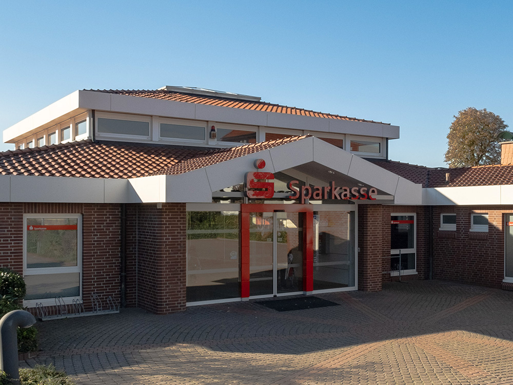 Sparkasse Geldautomat Holle