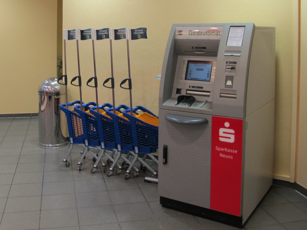 Sparkasse Geldautomat Korschenbroich Edeka-Markt