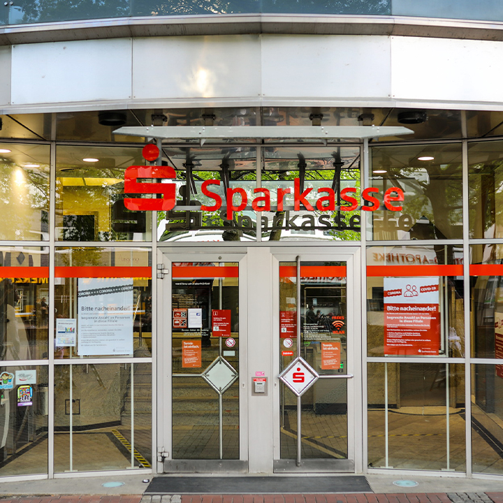 Sparkasse Geldautomat Steele