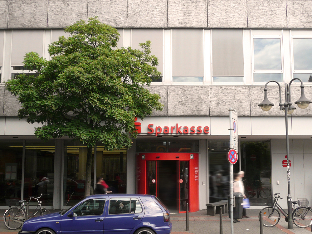 Sparkasse Geldautomat Hansastraße