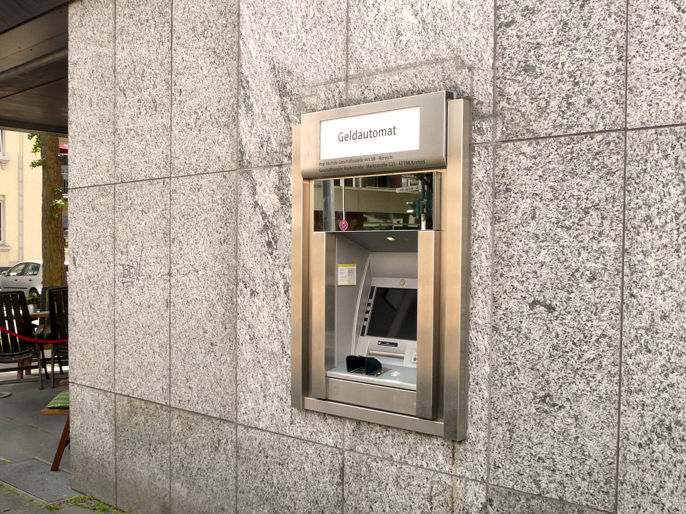 Sparkasse Geldautomat Stadtgarten