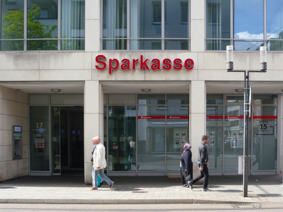 Sparkasse Geldautomat Krefelder Straße