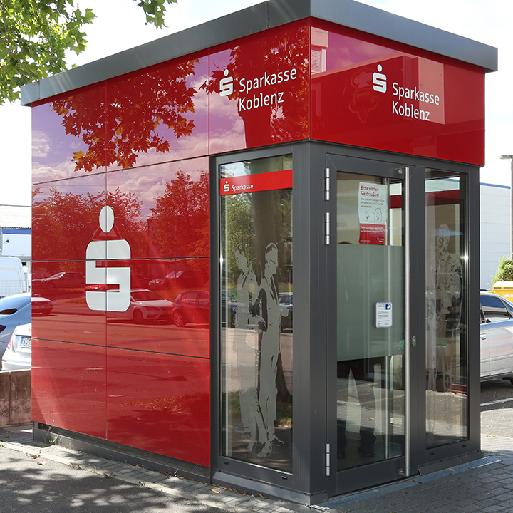 Sparkasse Geldautomat Industriegebiet