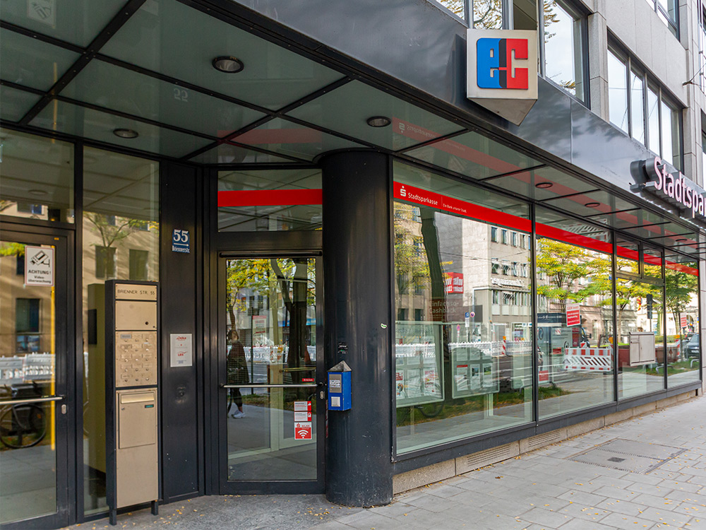 Sparkasse Geldautomat Am Stiglmaierplatz