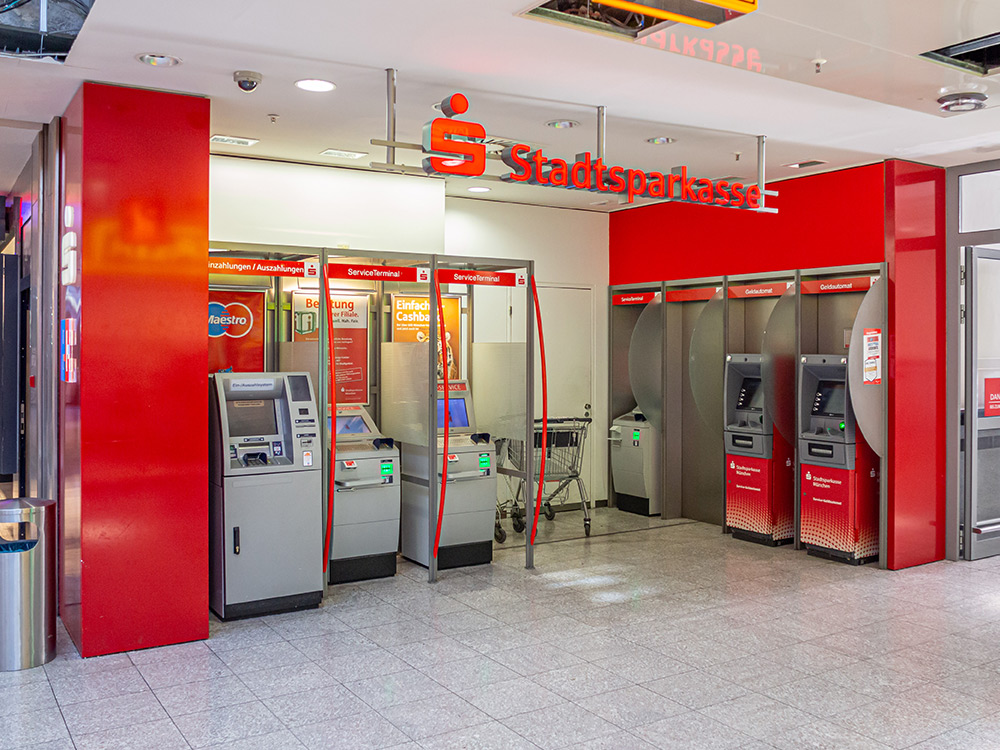 Foto des Geldautomaten Geldautomat Olympia Einkaufszentrum