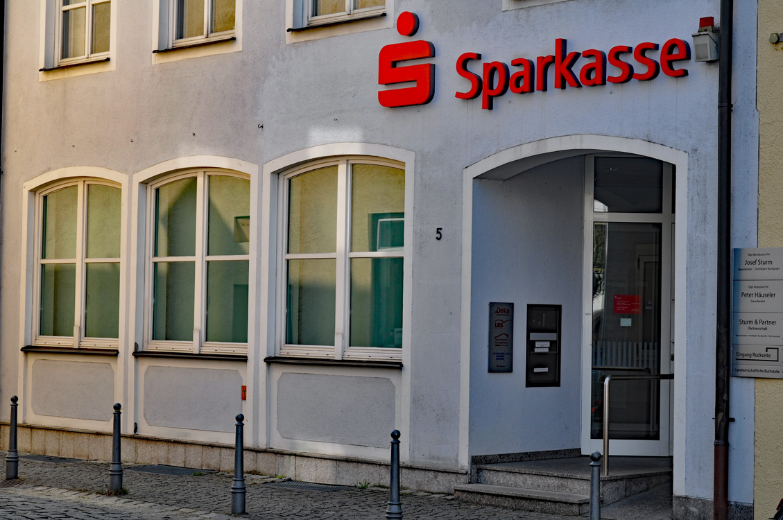 Sparkasse Geldautomat Geisenhausen