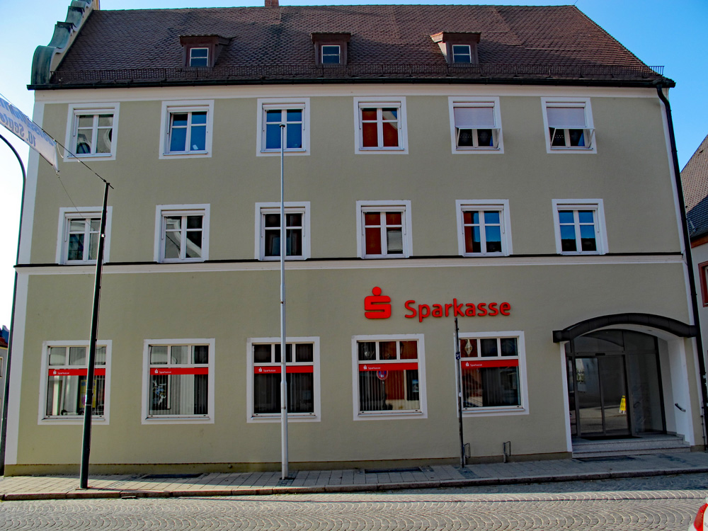 Sparkasse Geldautomat Geiselhöring