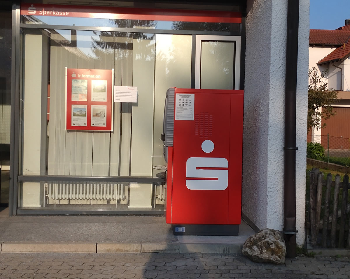 Foto des Geldautomaten ServicePoint Oberding