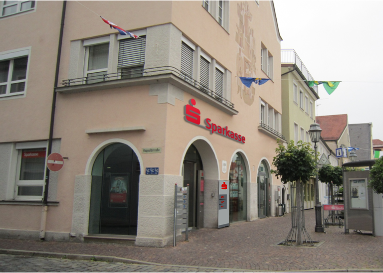 Sparkasse Geldautomat Stadtplatz
