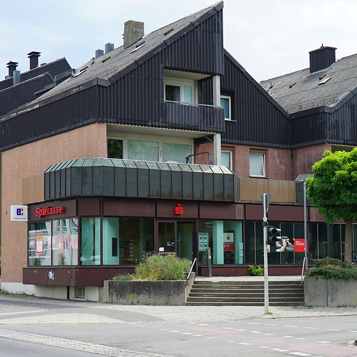 Foto des Geldautomaten Geldautomat Malerviertel