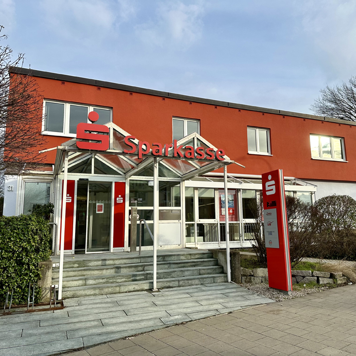 Sparkasse Geldautomat Berg