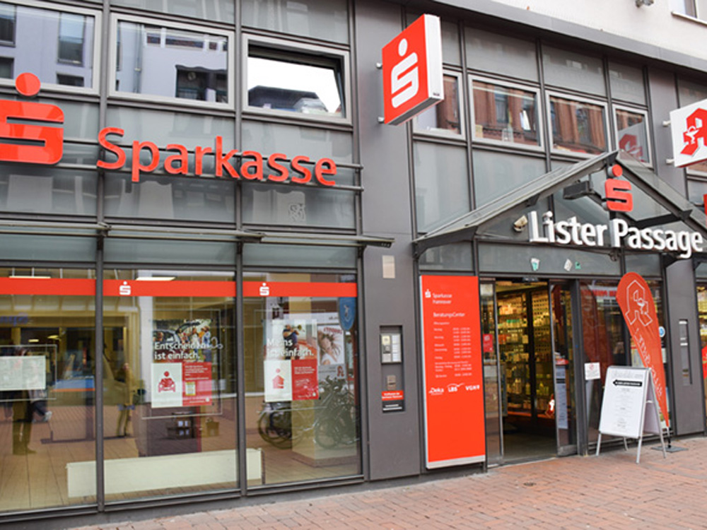 Sparkasse BeratungsCenter ohne Kasse Lister Platz