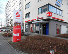 Sparkasse Geldautomat Frankfurt, Mainzer Landstr.