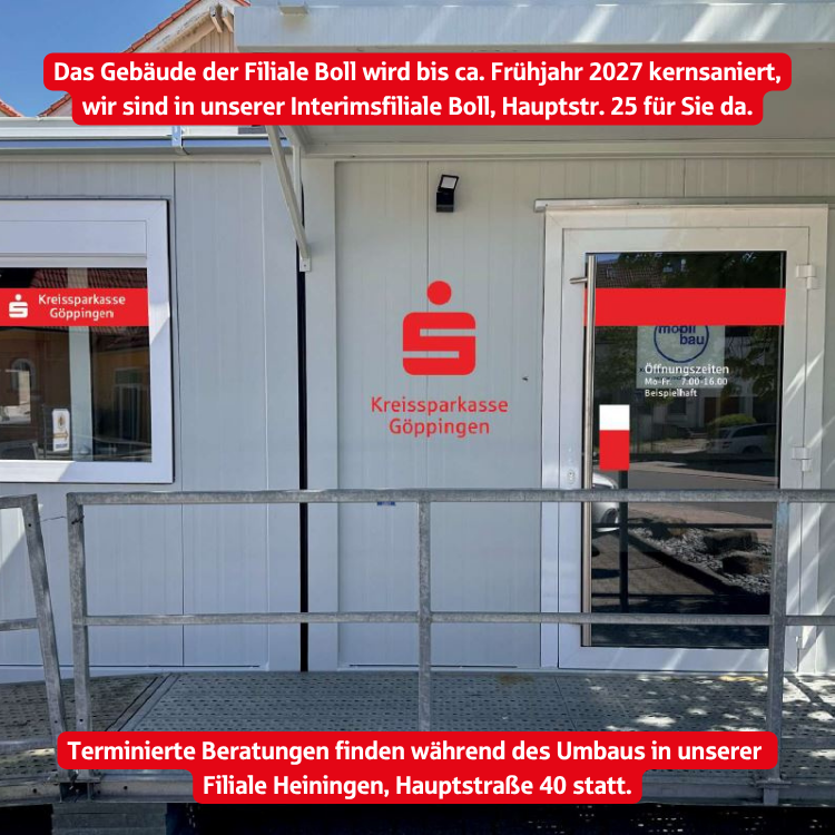 Foto der Filiale Beratungs-Center Bad Boll