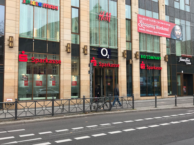 Sparkasse Geldautomat Steglitz