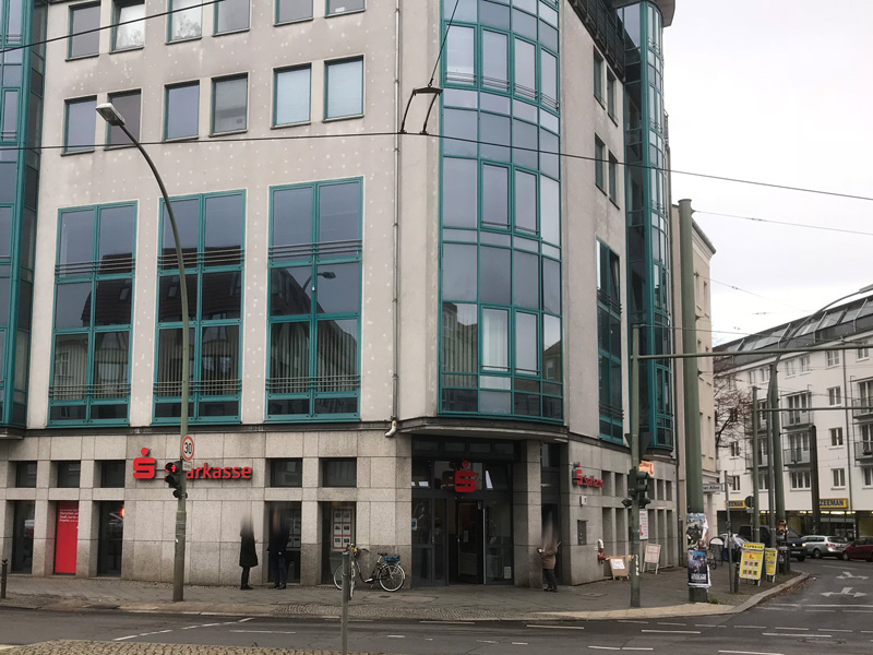 Sparkasse Geldautomat Berliner Allee