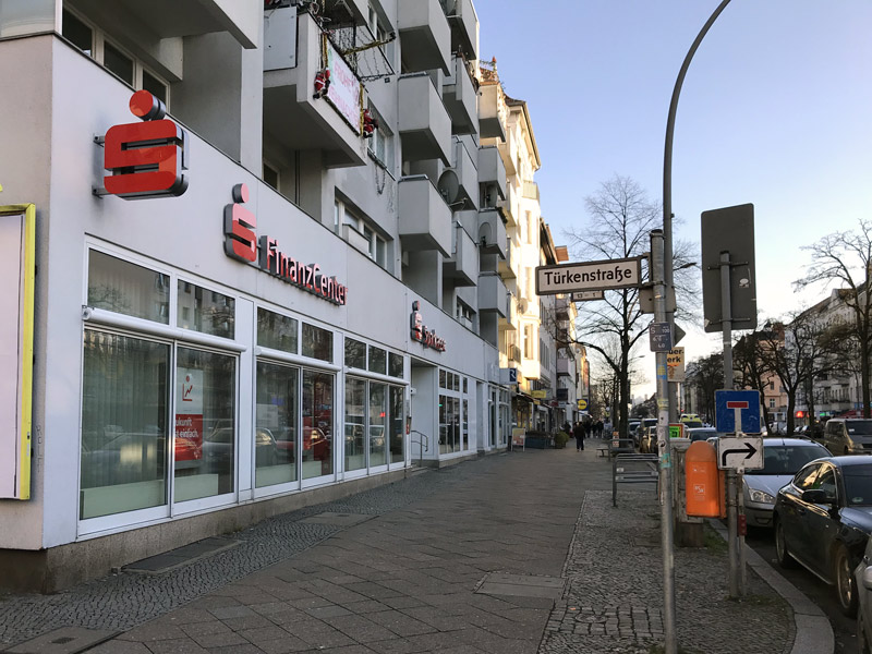 Sparkasse Geldautomat Müllerstraße