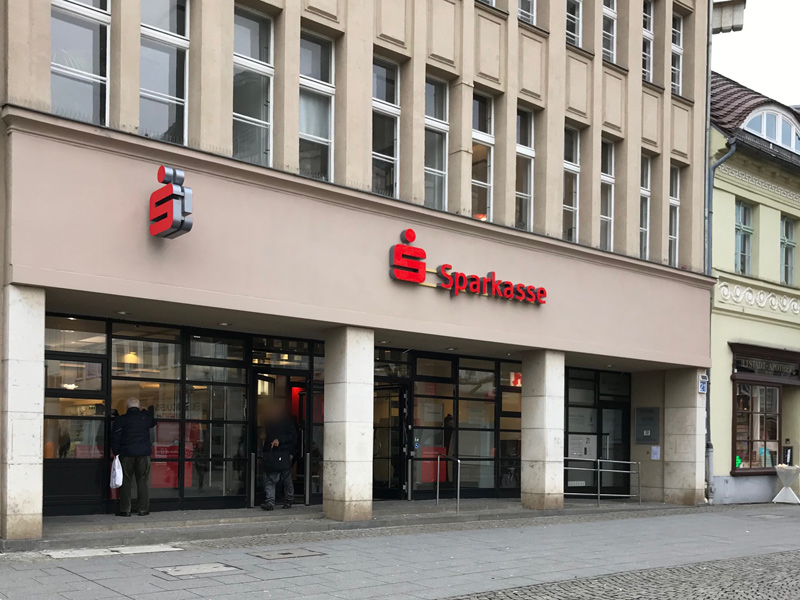 Sparkasse Geldautomat Altstadt Spandau