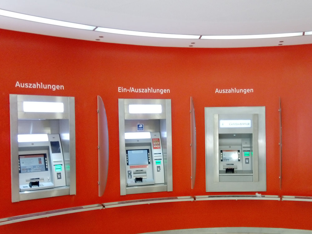 Sparkasse Geldautomat Glinde