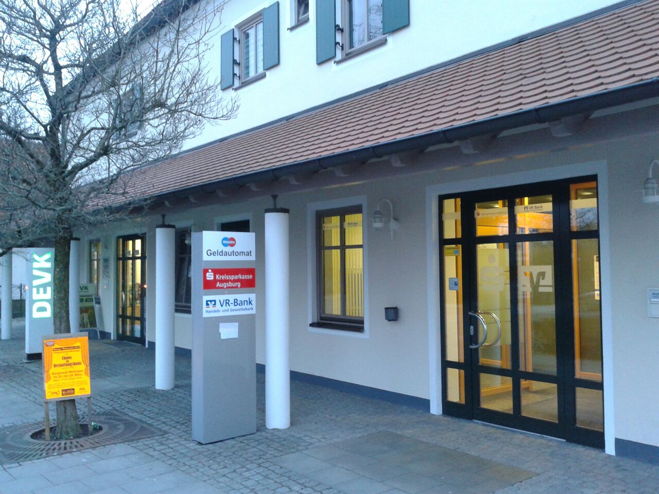 Kreissparkasse Augsburg Geldautomat Herbertshofen