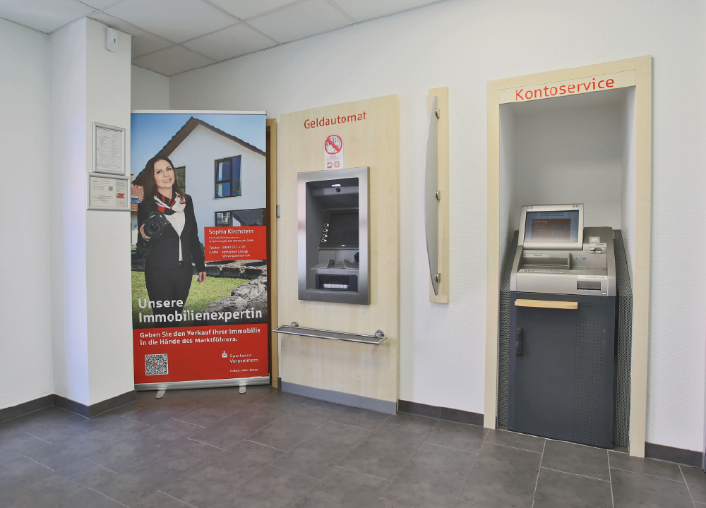 Foto des Geldautomaten Geldautomat Franzburg