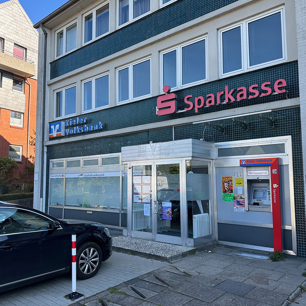 Sparkasse Geldautomat Kiel Wellsee