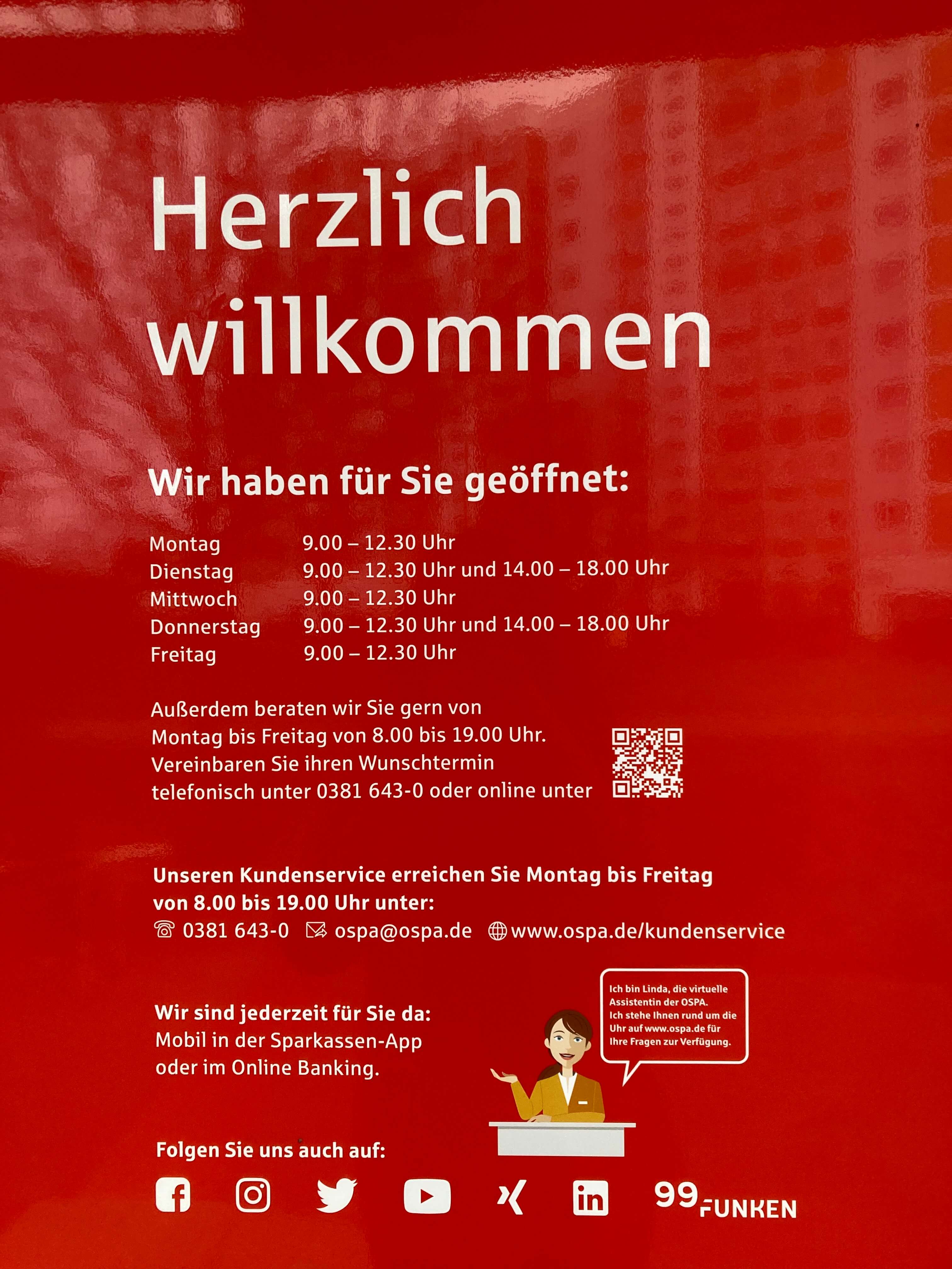 Foto der Filiale Filiale Groß-Klein / Filialleiter Felix Jülich