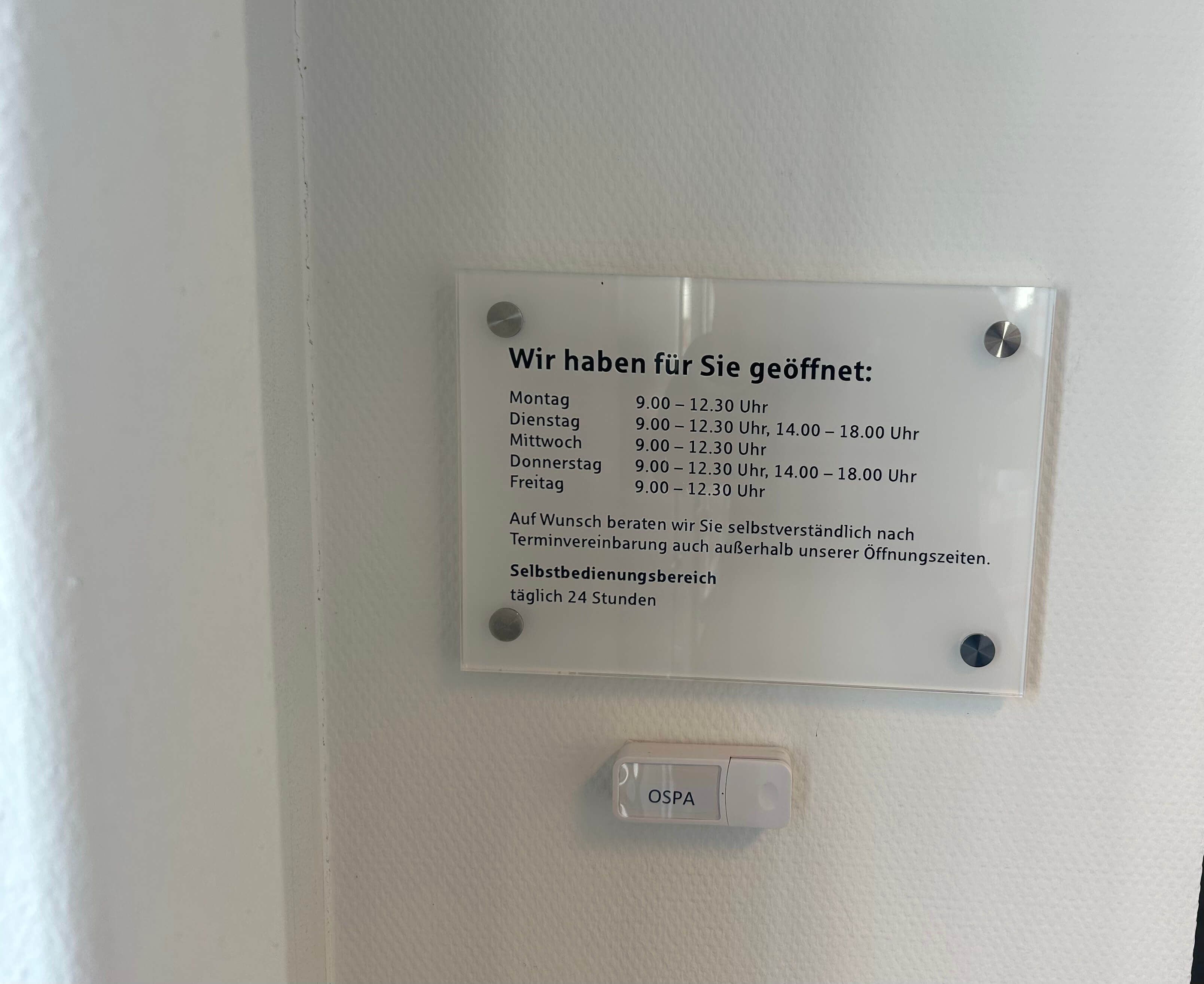 Foto der Filiale Filiale Schwaan / Filialleiter Torsten Köpcke
