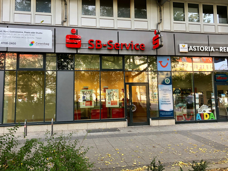 Sparkasse Geldautomat Greifswalder Straße